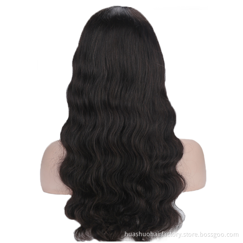13x6 Brazilian Virgin Frontal Wigs With Bangs Human Hair Lace Front Transparent Straight Human Hair Lace Front Wigs